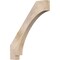 Ekena Millwork 3 1/2"W x 28"D x 34"H Imperial Smooth Knee Brace, Douglas Fir BRC04X28X34IMP00SDF - alternate 1
